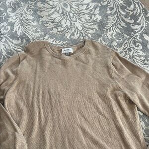 Goodfellow & Co Men's Beige Crewneck Sweater